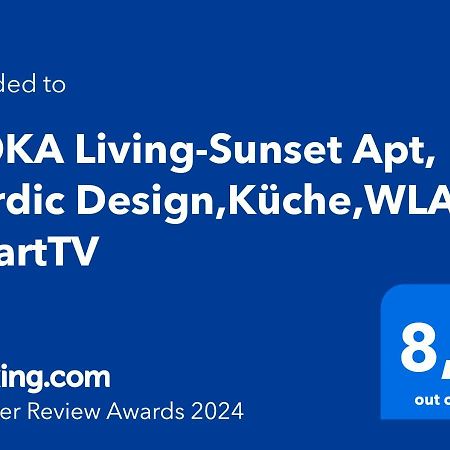Moka Living-Sunset Apt, Nordic Design,Kueche,Wlan, Smarttv Magdeburg Exterior photo